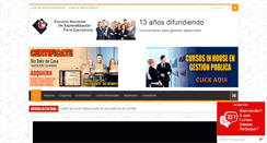 Desktop Screenshot of cursoprocesoadministrativo.com